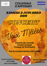 Concert à la Collégiale d\'Appoigny